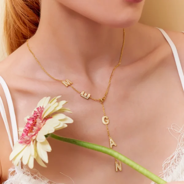 Ataç Zincir Y Model İsim Kolye Gümüş
