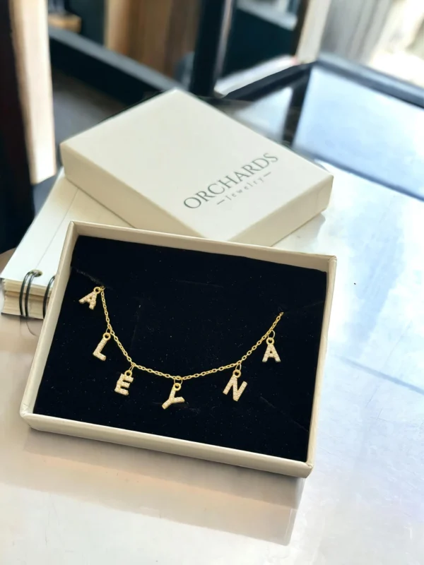 Name Charm İsim Kolye Gümüş
