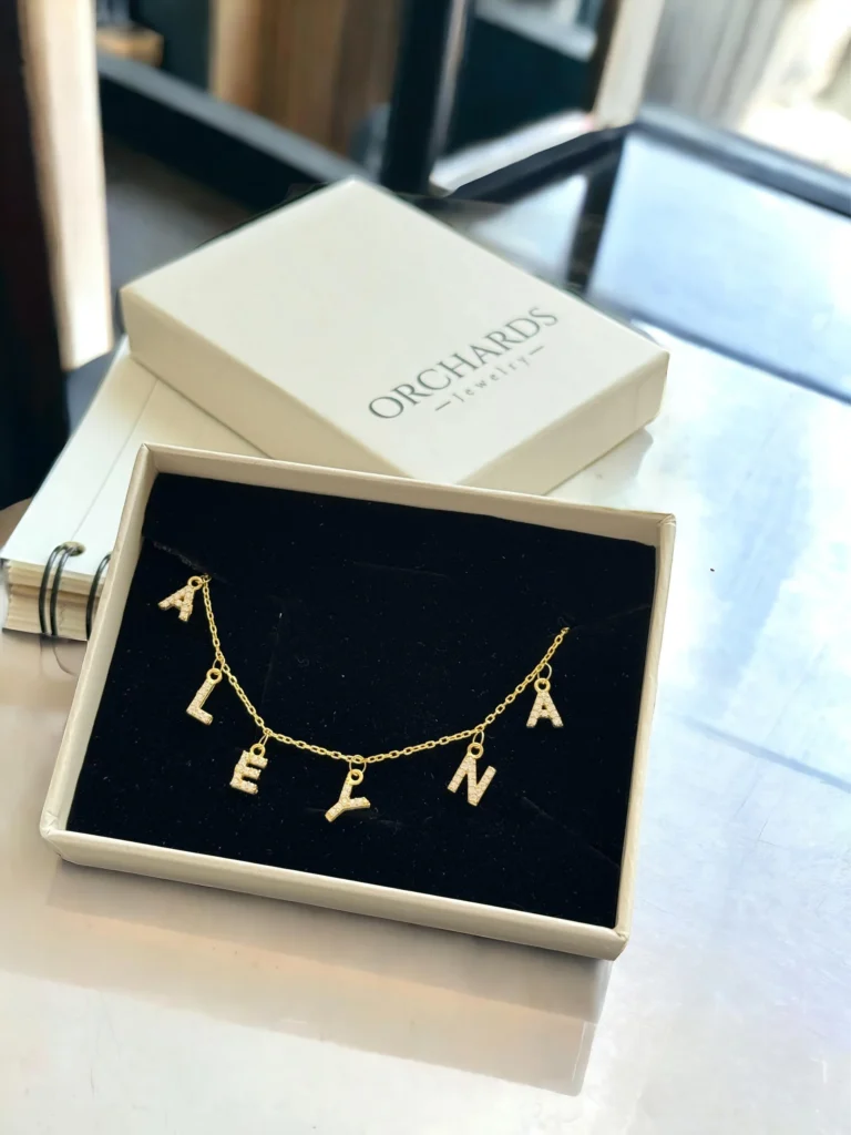 Name Charm İsim Kolye Gümüş